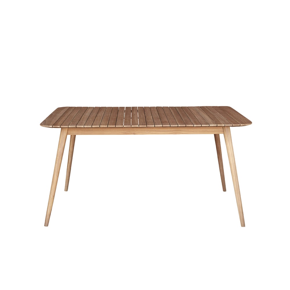 Table de jardin en teck massif 4/6 pers. - Maisons du Monde