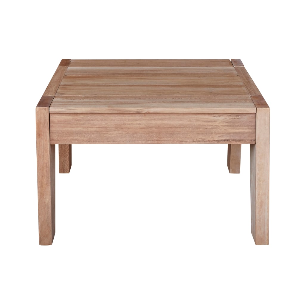 Table basse de jardin en teck massif