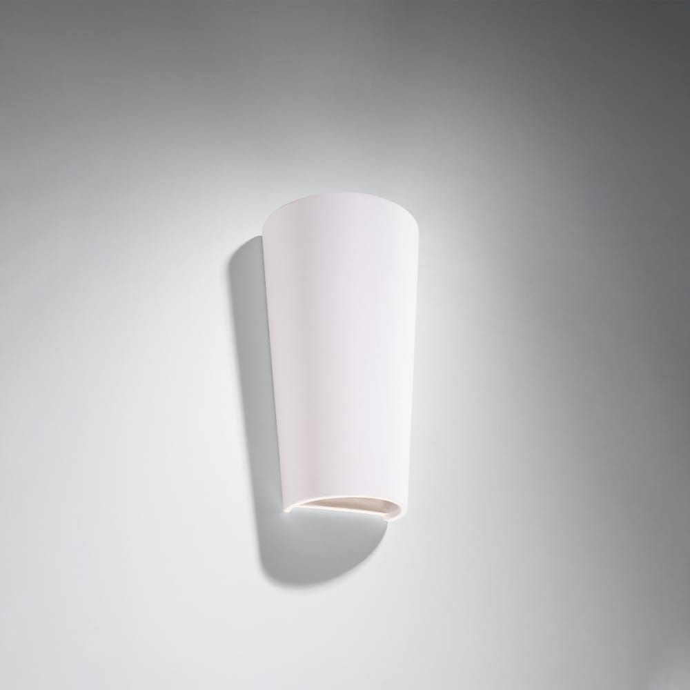 Applique Céramique Blanc E27 1 Lana — vue 3