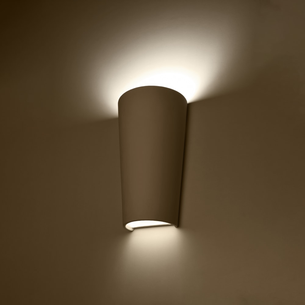 Applique Céramique Blanc E27 1 Lana — vue 4