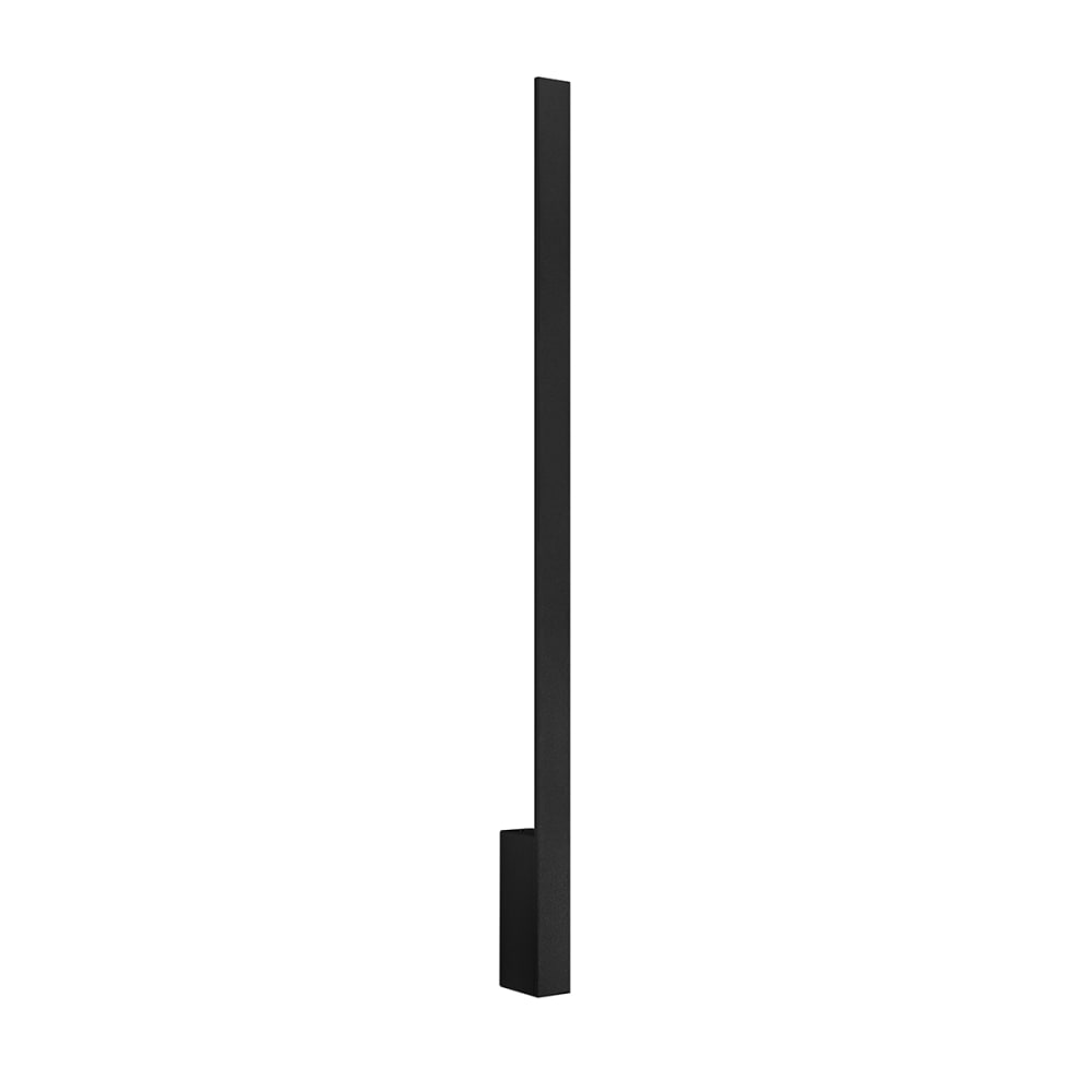Thoro Lighting Wandleuchte aus Aluminium, Höhe 90 cm, schwarz style modern - Aluminium