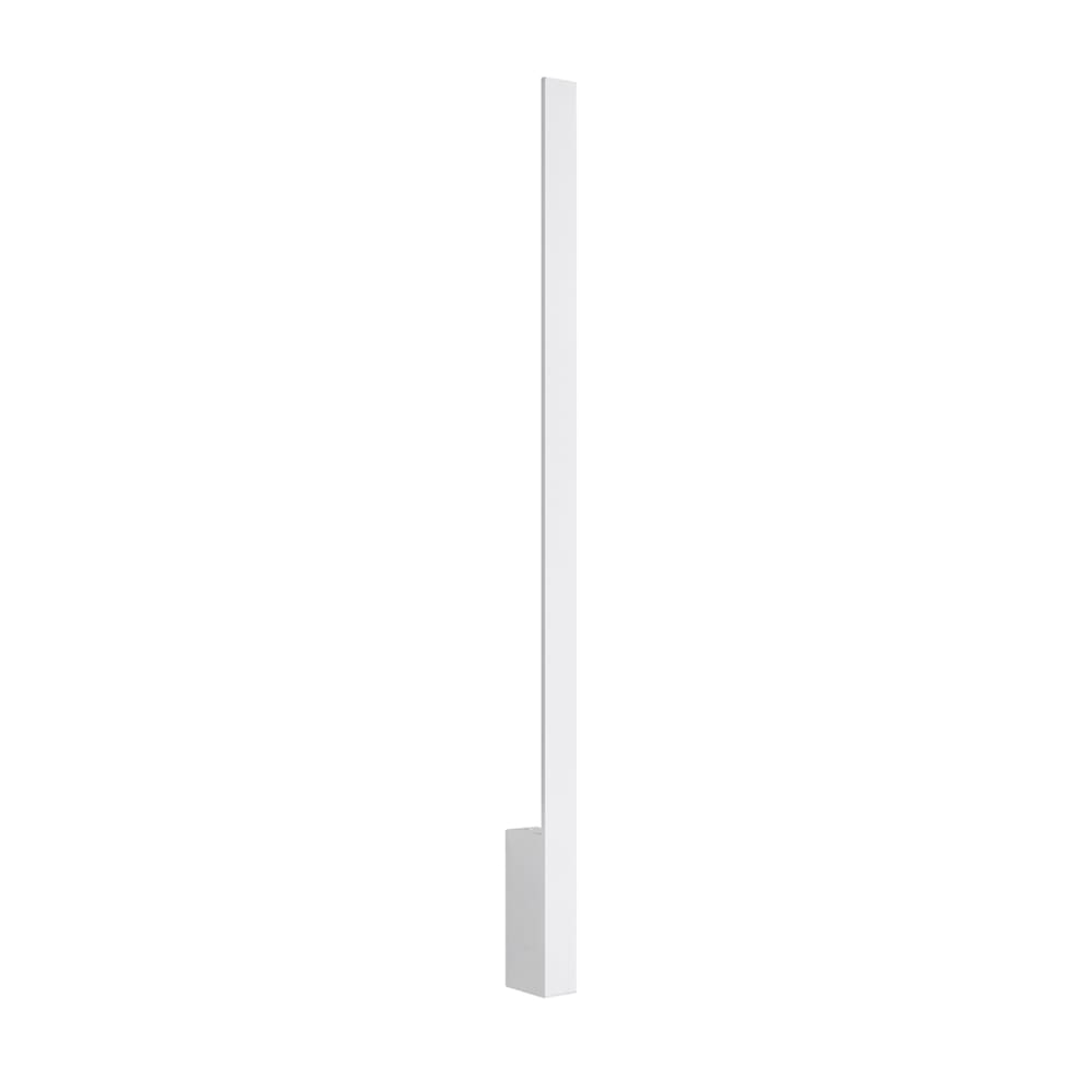 Thoro Lighting Wandleuchte aus Aluminium, Höhe 90 cm, weiß style modern - Aluminium