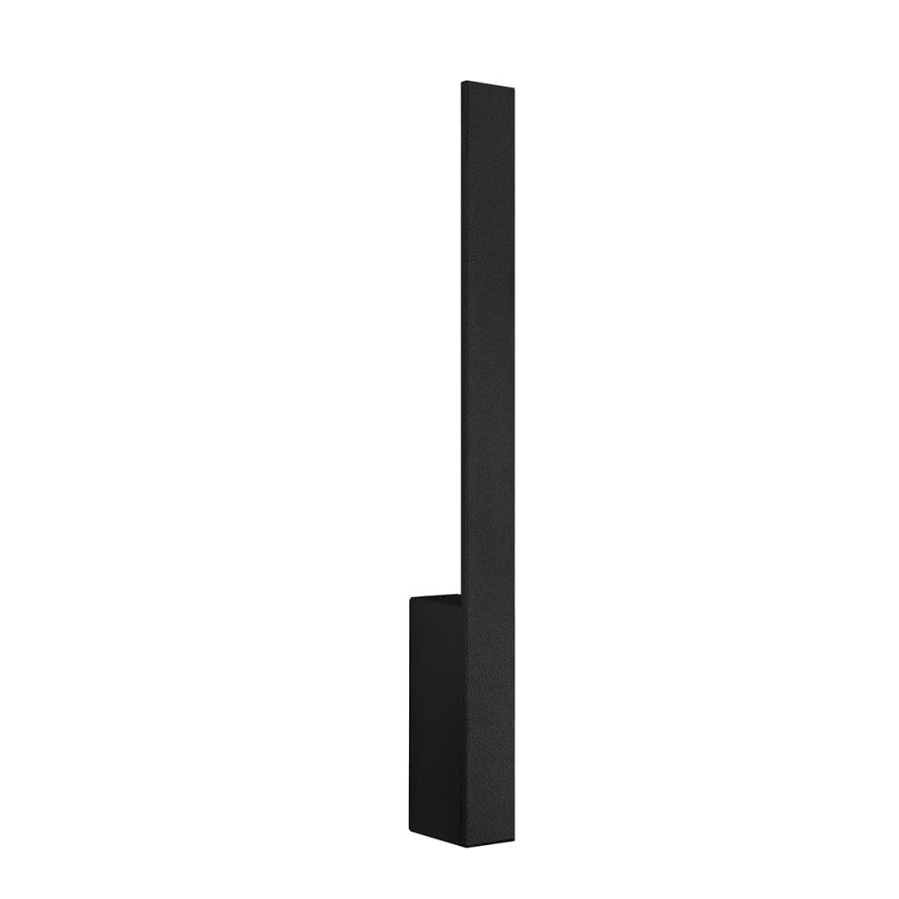 Thoro Lighting Wandleuchte aus Aluminium, Höhe 50 cm, schwarz style modern - Aluminium