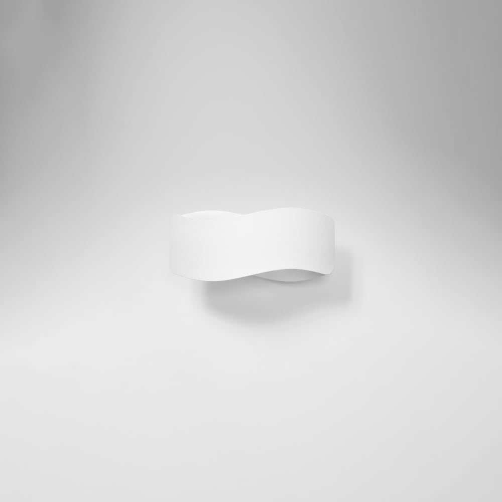 Lámpara de pared blanco acero alt. 13 cm - Maisons du Monde