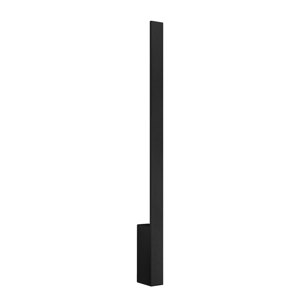 Thoro Lighting Wandleuchte aus Aluminium, Höhe 70 cm, schwarz style modern - Aluminium