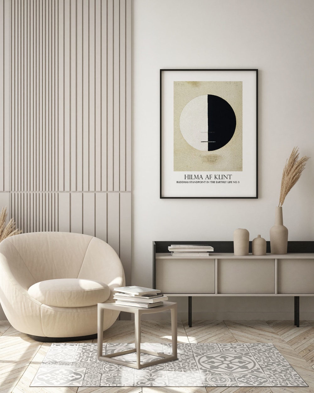 Tapis vinyle carreaux ciments talavera gris 300x200cm