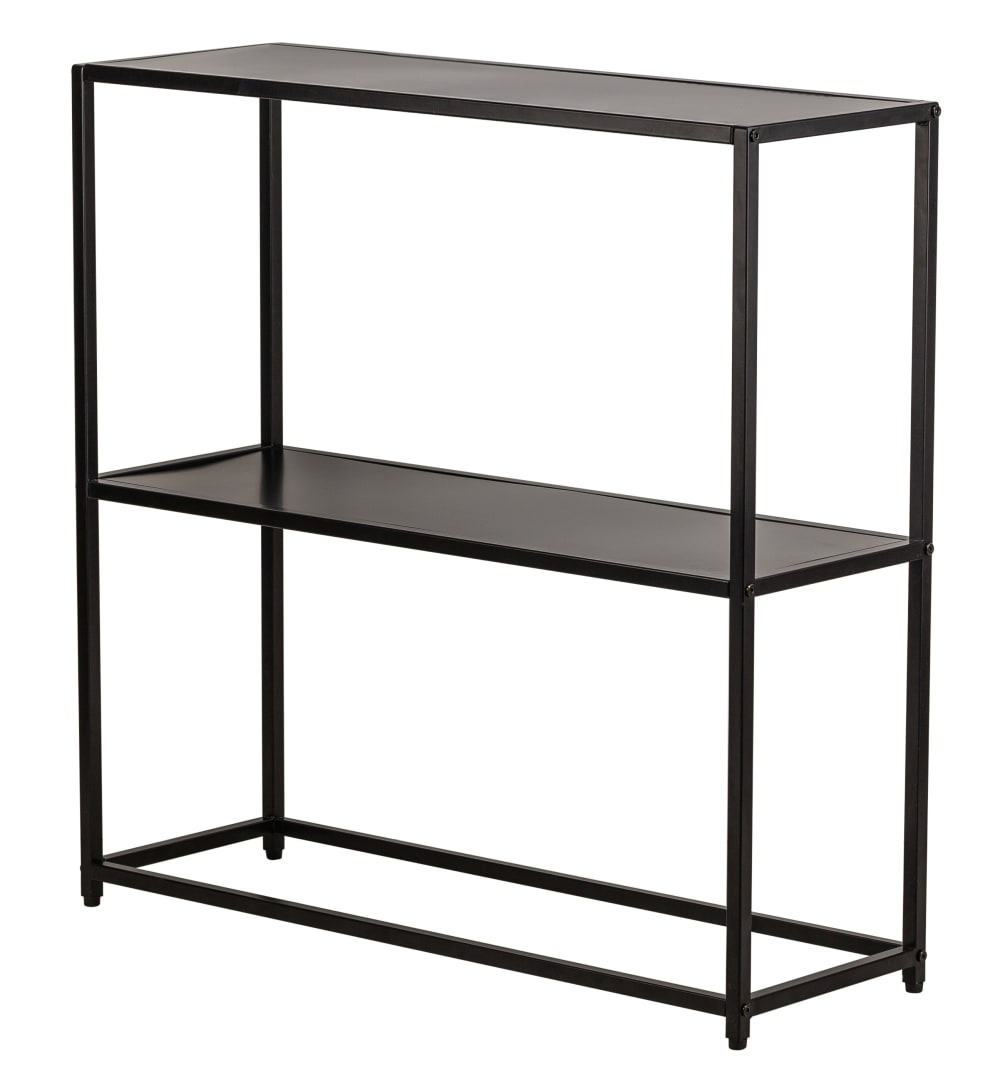 Console style industriel en métal noir - Maisons du Monde