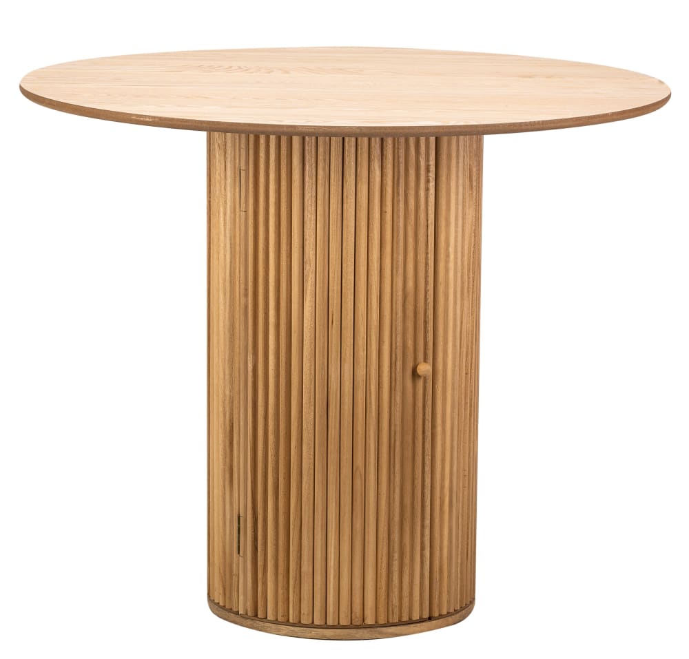 Mesa de comedor redonda en madera de pino - Maisons du Monde