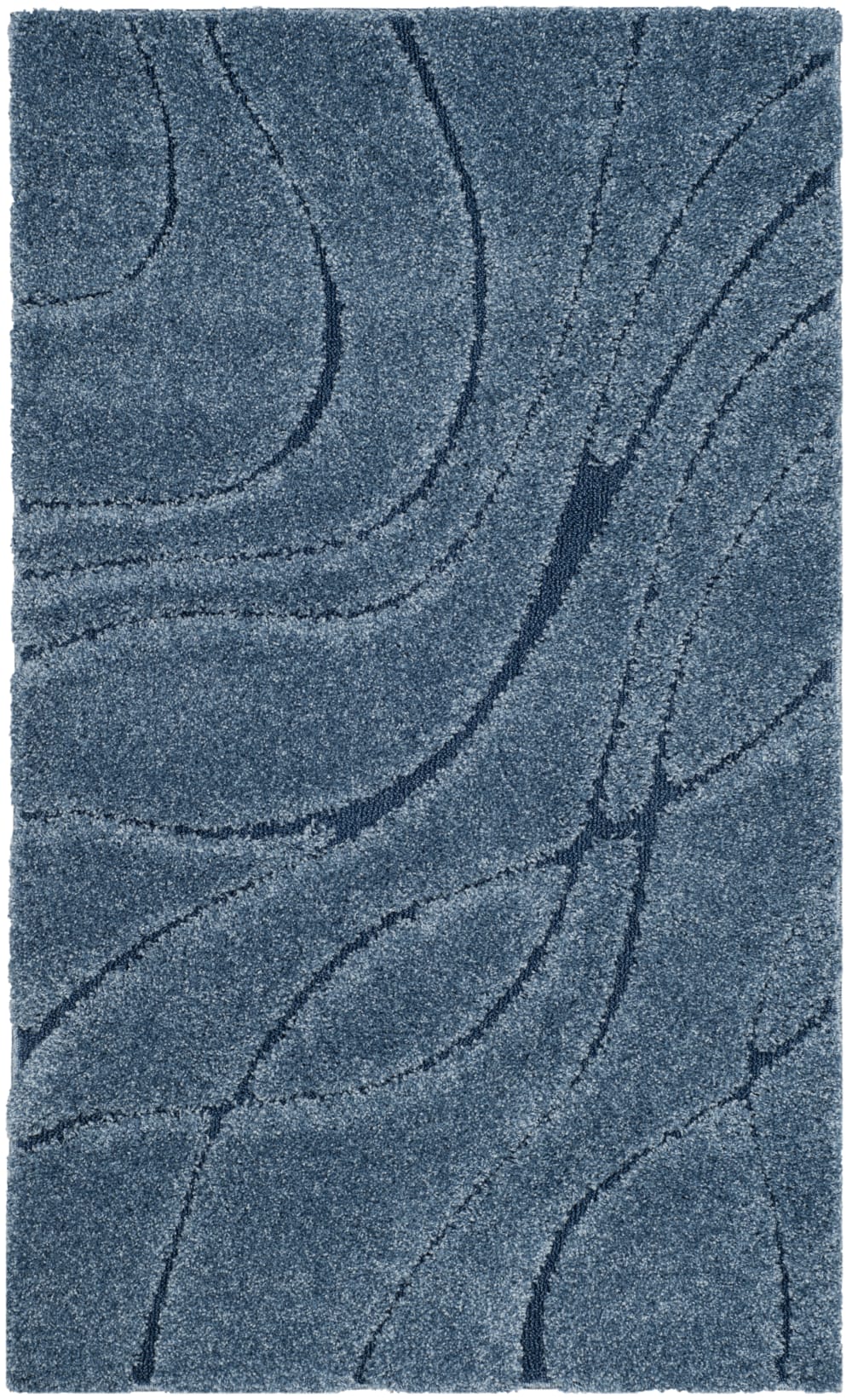 Safavieh Polypropylen-Teppich in Blau, 122 x 183 cm style classic chic Blau Pp - Polypropylen