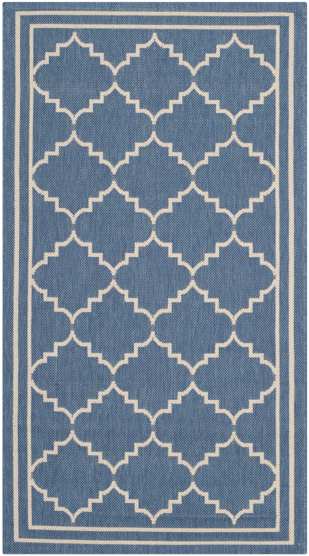 Tapis bleu 122 x 170 cm
