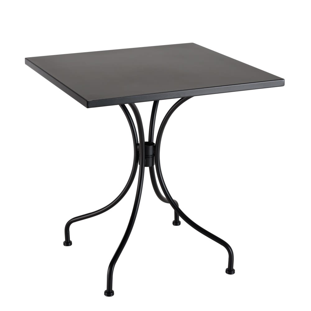 Table de jardin carrée 2 personnes 70x70cm