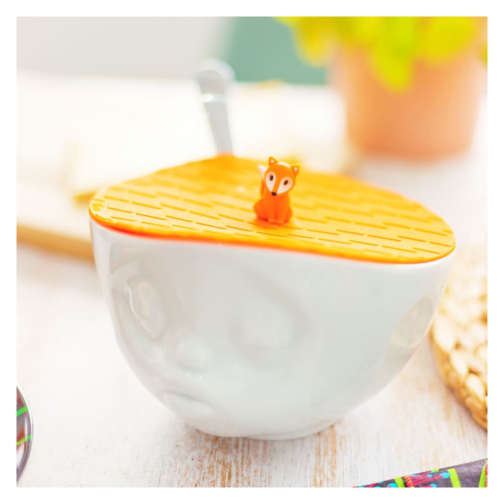 Couvercle silicone pour bol renard silicone 0 x 0 x 15 cm (Pylones) - Image 1