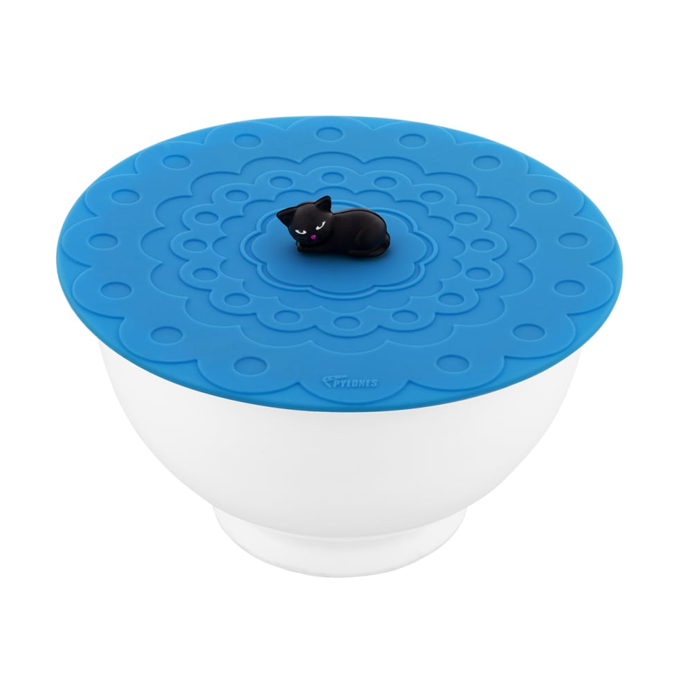 Couvercle silicone pour bol  noir 2 silicone 0 x 0 x 15 cm