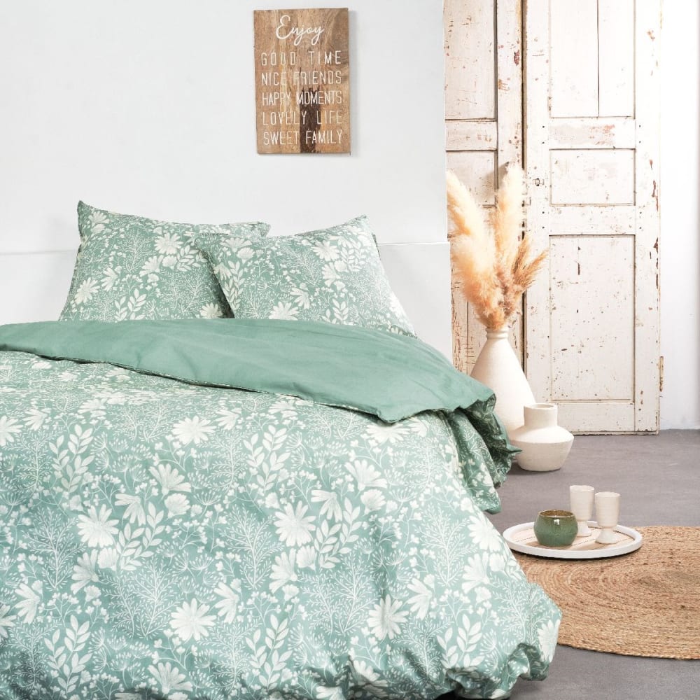 Parure de lit  240x220 cm Vert
