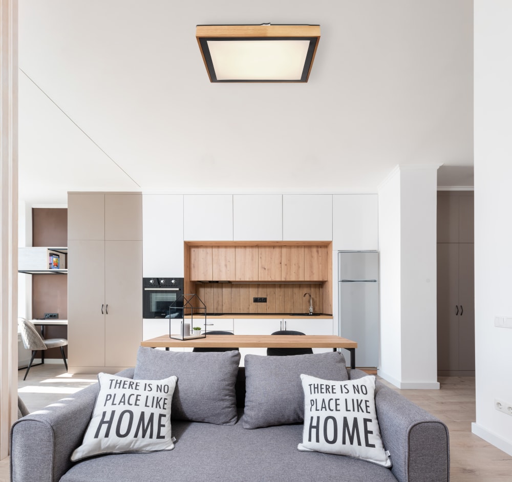 Deckenleuchte Metall schwarz matt, LED - Maisons Du Monde