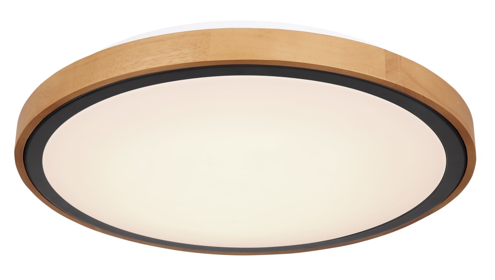 Globo Lighting Deckenleuchte Metall schwarz matt, LED - Metall