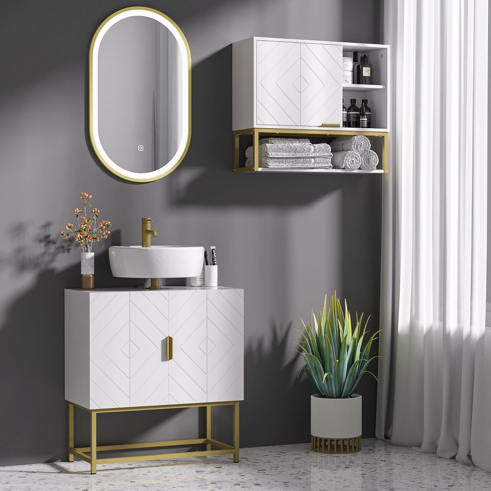 Armario de baño 60x30x65 cm blanco - Maisons du Monde