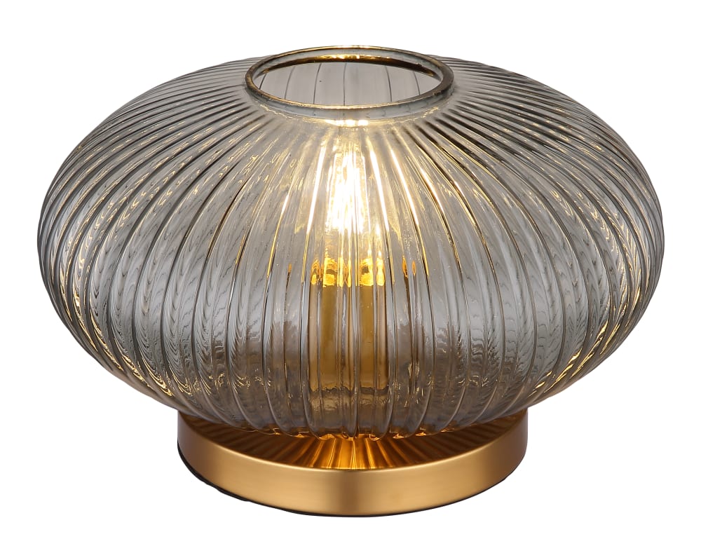 Globo Lighting Lampe à poser métal couleur laiton, 1x E27 Cuivre