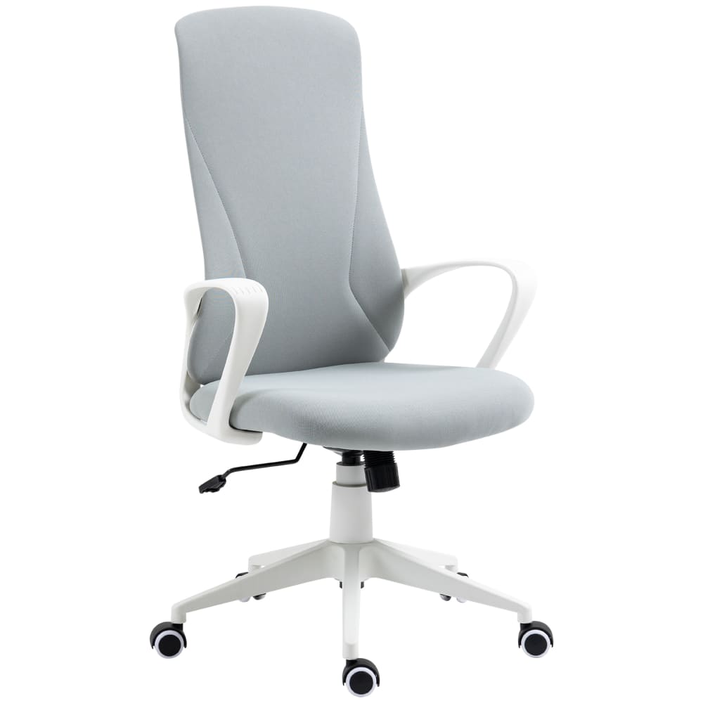 Silla de oficina 62x56x119.5 cm gris claro