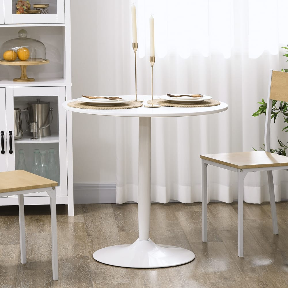 Mesa de comedor 80x80x75 cm blanco - Maisons du Monde