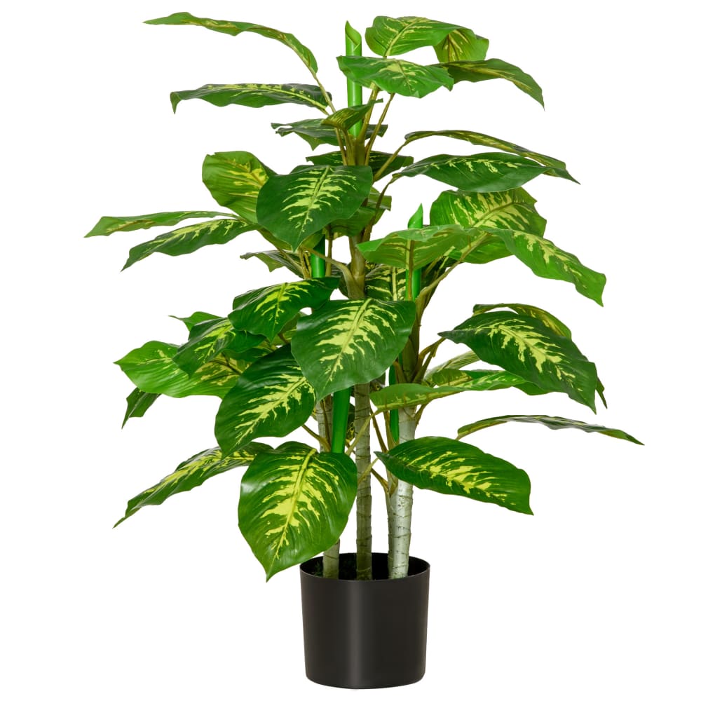 Planta artificial 17x17x95 cm verde