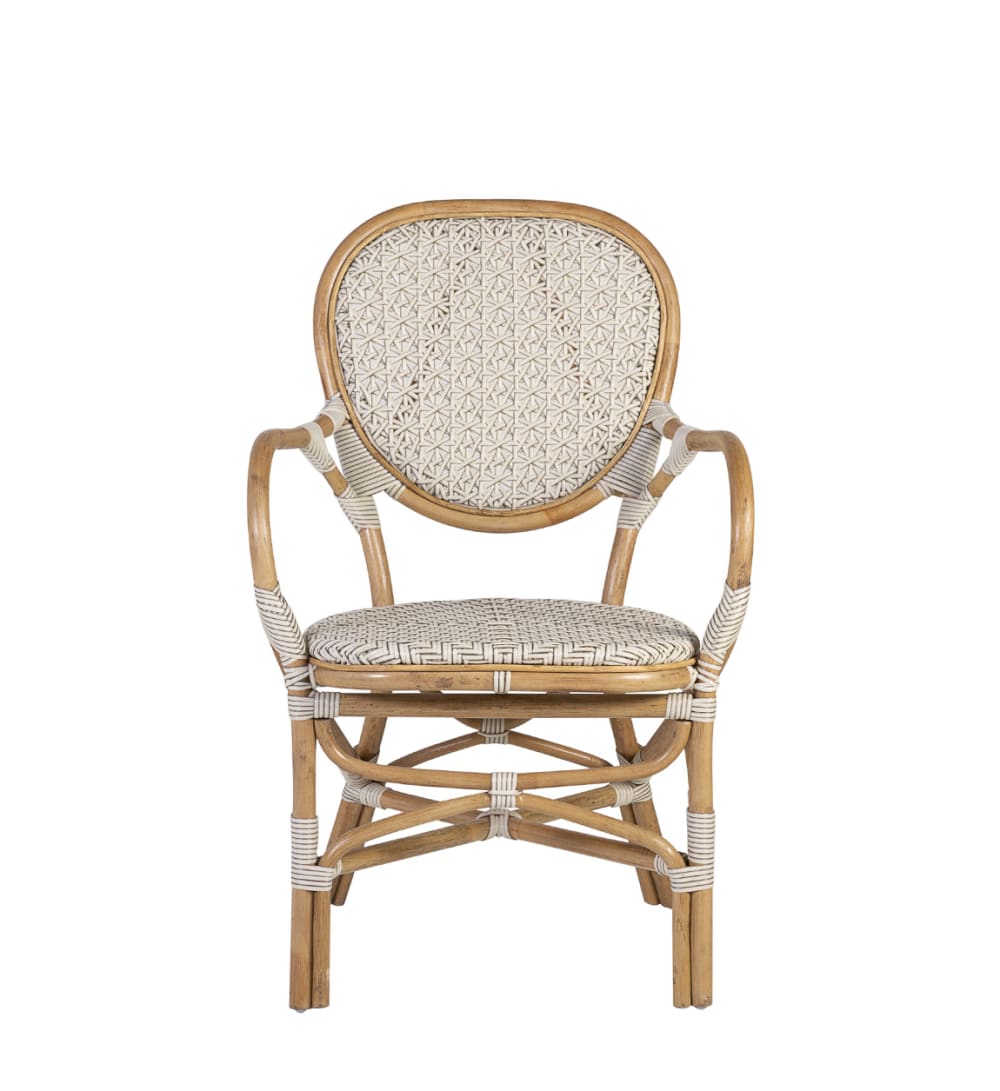 Set de 2 fauteuils en rotin blanc - Maisons du Monde