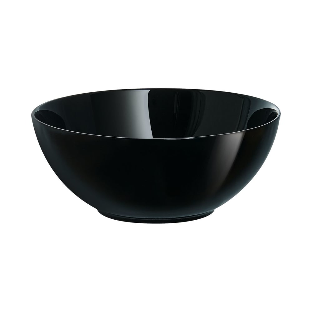 6 coupelles noires 17,8 cm