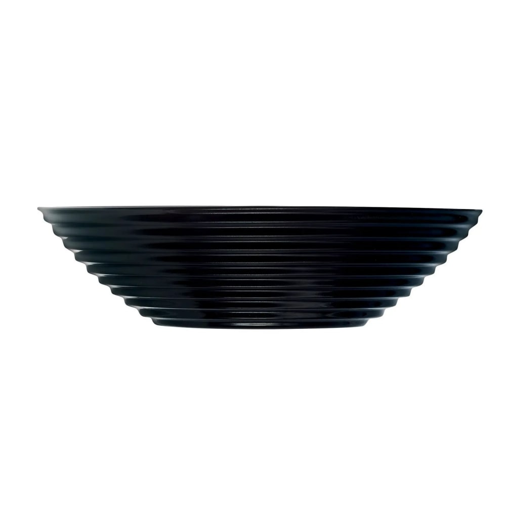 6 bols noirs 20 cm