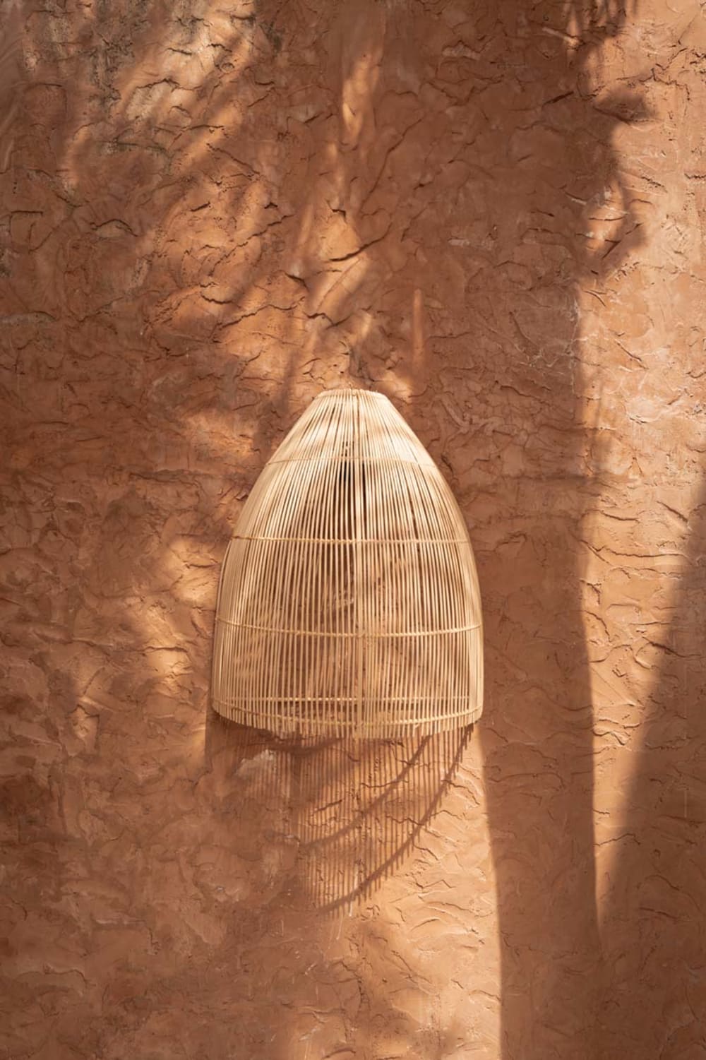 Aplique de ratán en marrón 45x25x55cm - Maisons du Monde