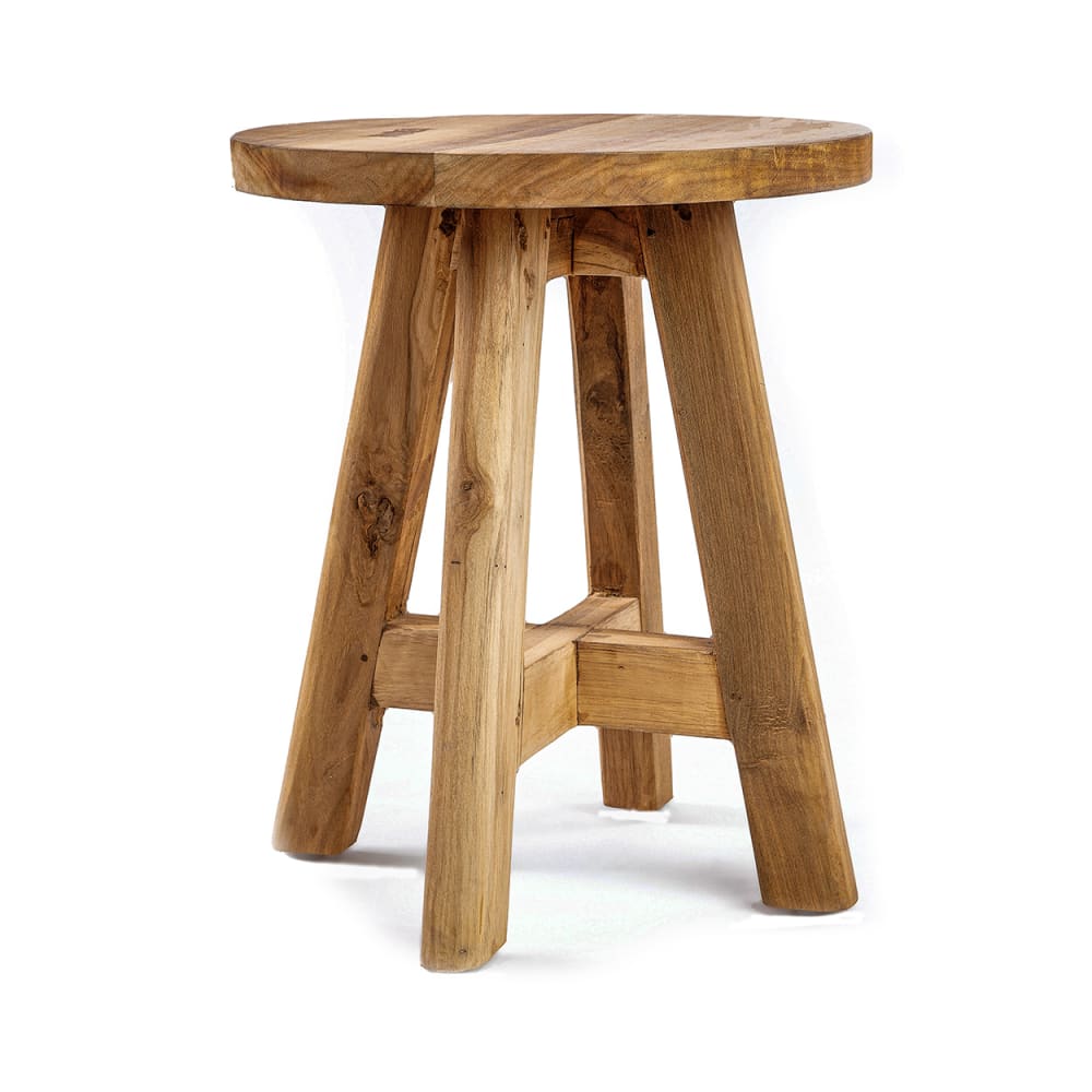 Tabouret bois de teck