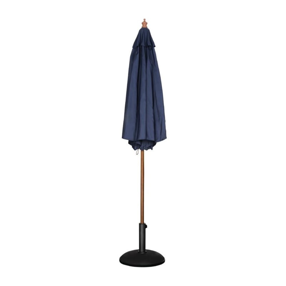 Parasol de terrasse professionnel bleu marine à poulie de ø3 m   boler