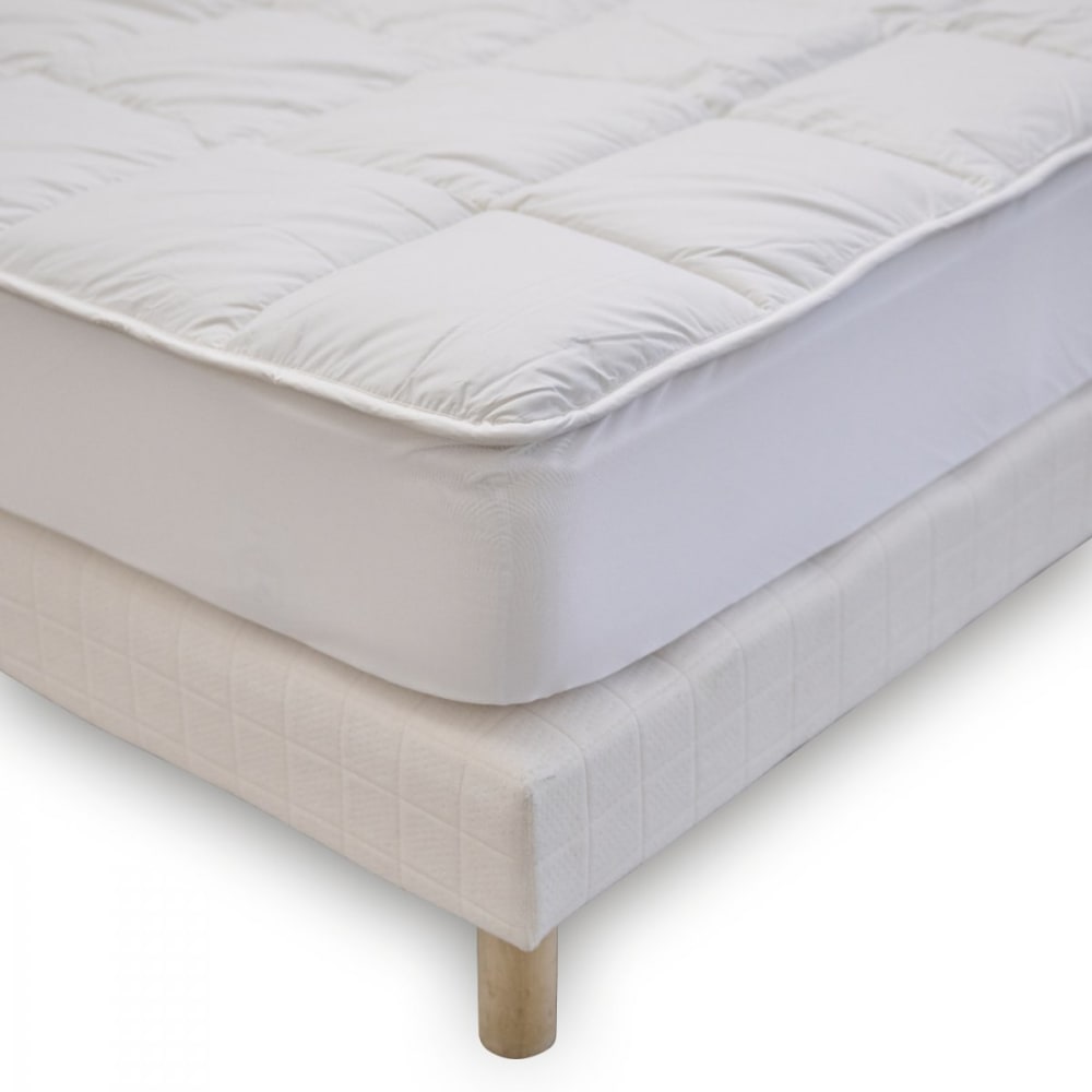 Surmatelas sensation duvet confort moelleux 140x190cm