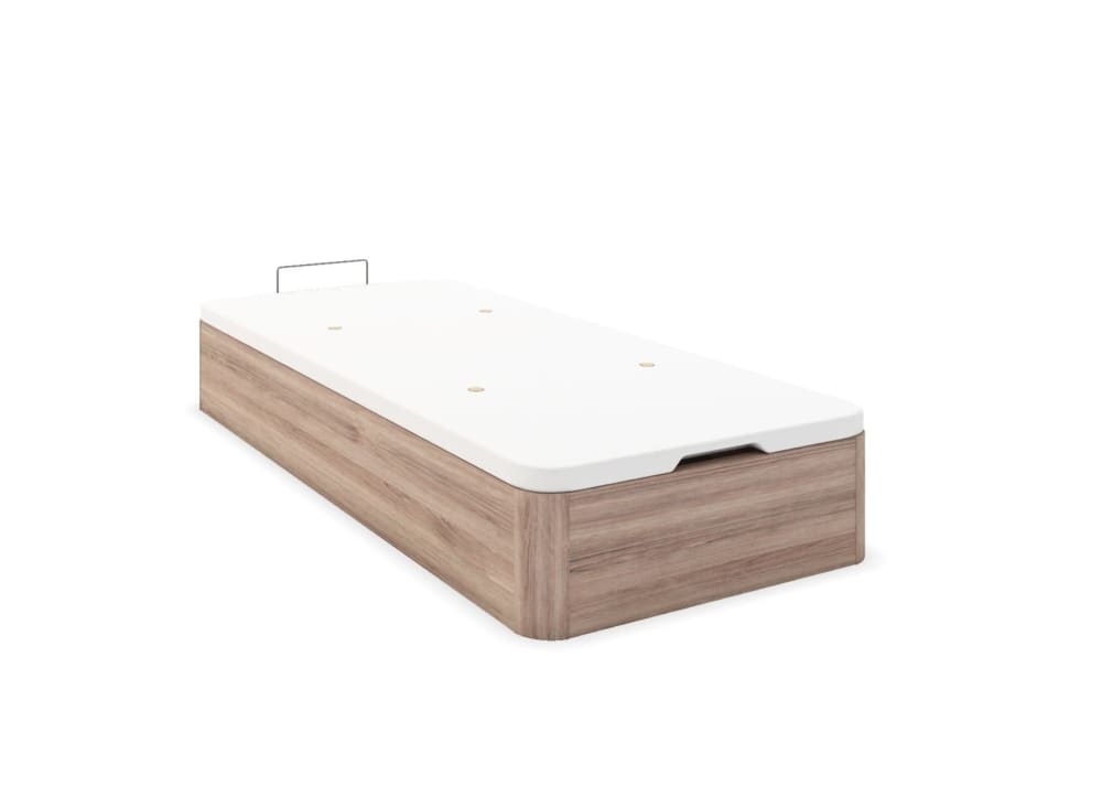 Lit coffre en bois 90x200