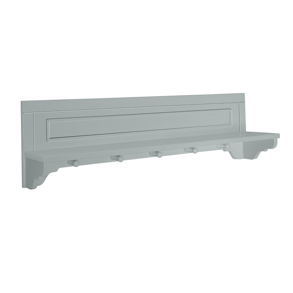 Etagère murale panneaux mdf gris
