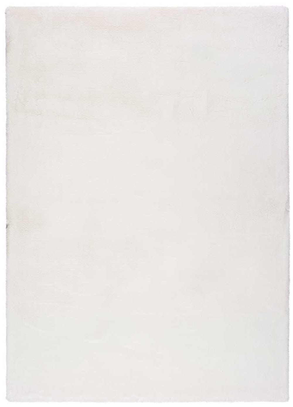 Tappeto lavabile shaggy bianco 80x150 cm - Atticgo