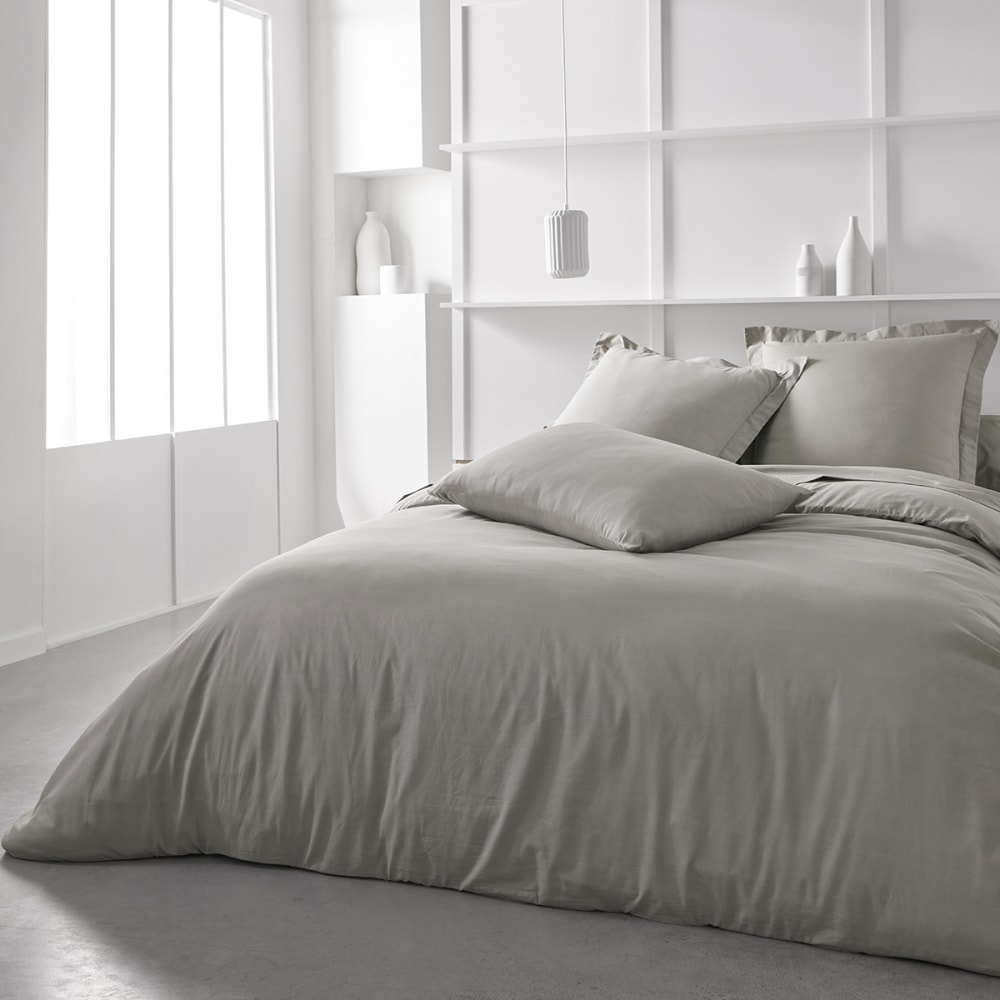 Housse de couette 240x260 cm beige — vue 3