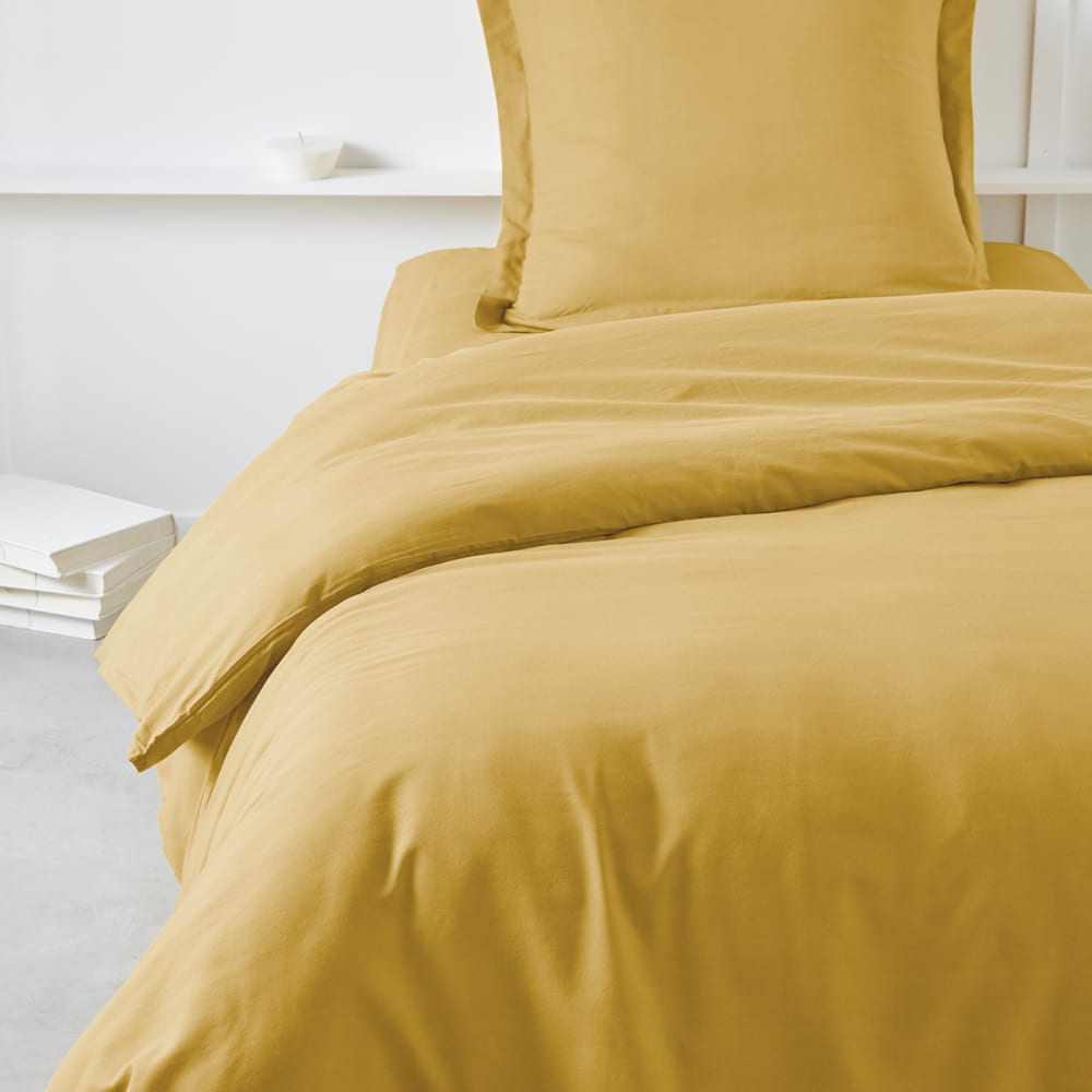 Today Bettbezug Baumwolle 140x200 cm style classic chic Gelb Baumwolle