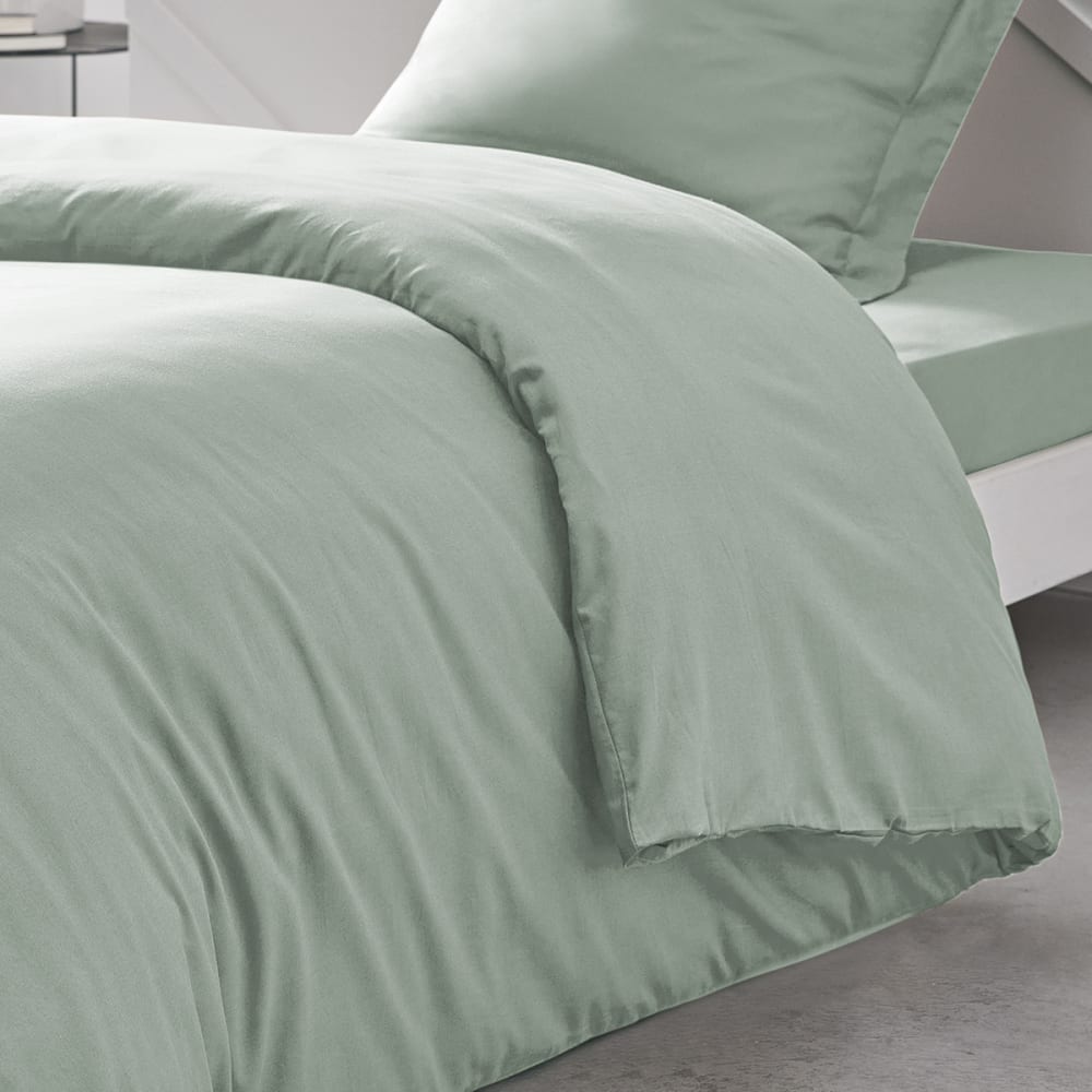 Today Bettbezug Baumwolle 140x200 cm style classic chic Blau Baumwolle