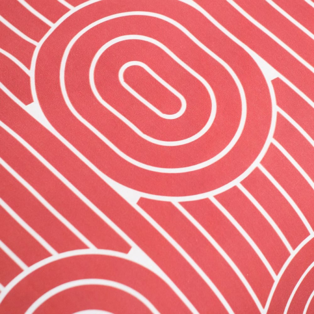 Parure de lit 260x240 cm rouge - Maisons du Monde