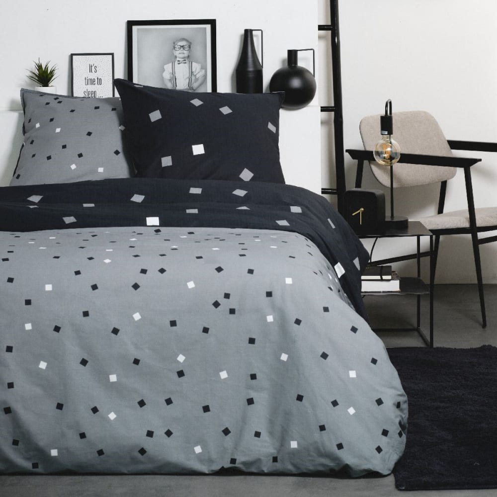 Parure de lit  260x240 cm Gris
