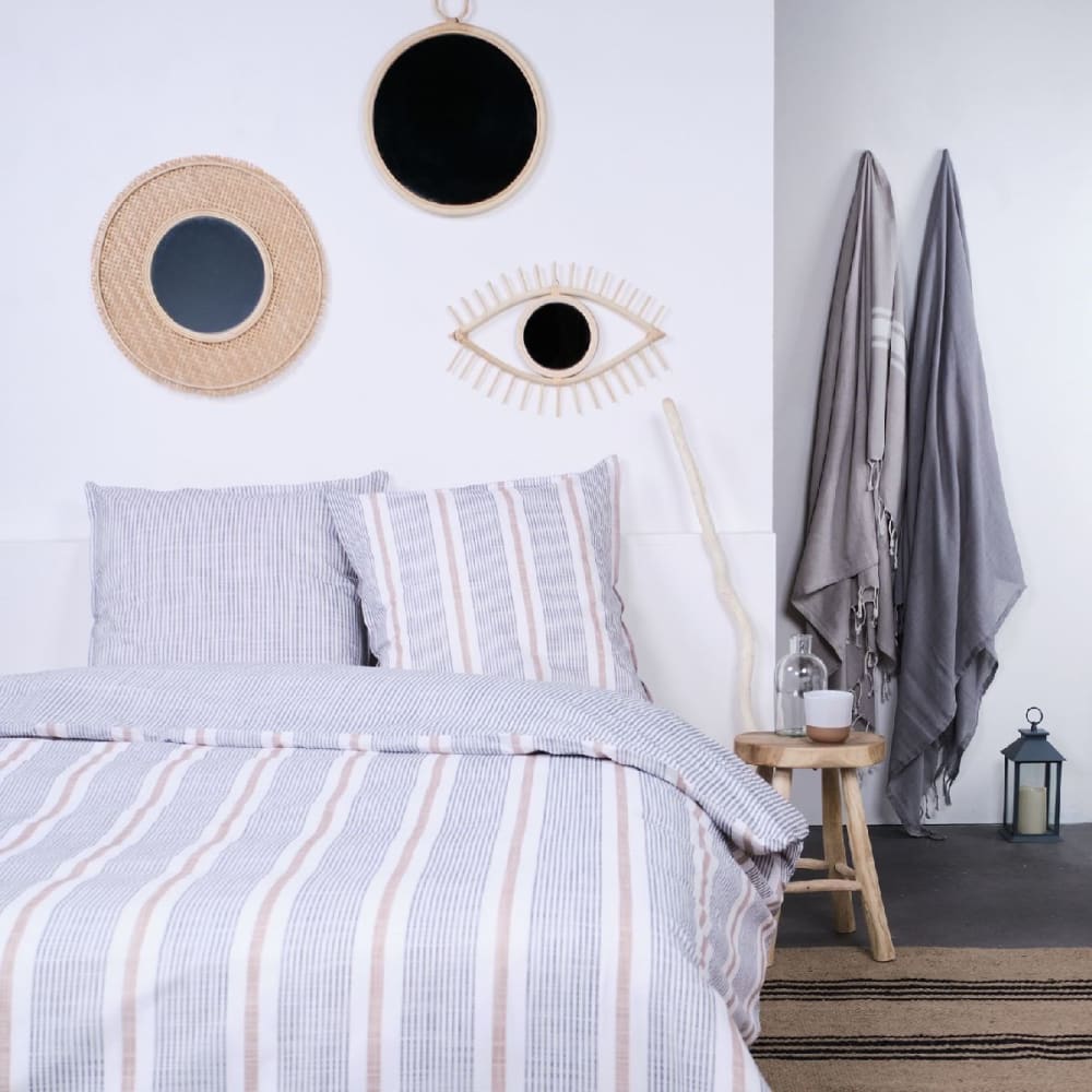 Parure de lit  220x240 cm Bleu