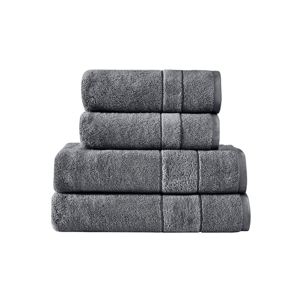 Ensemble de bain 4 pièces 650 g/m²  ardoise