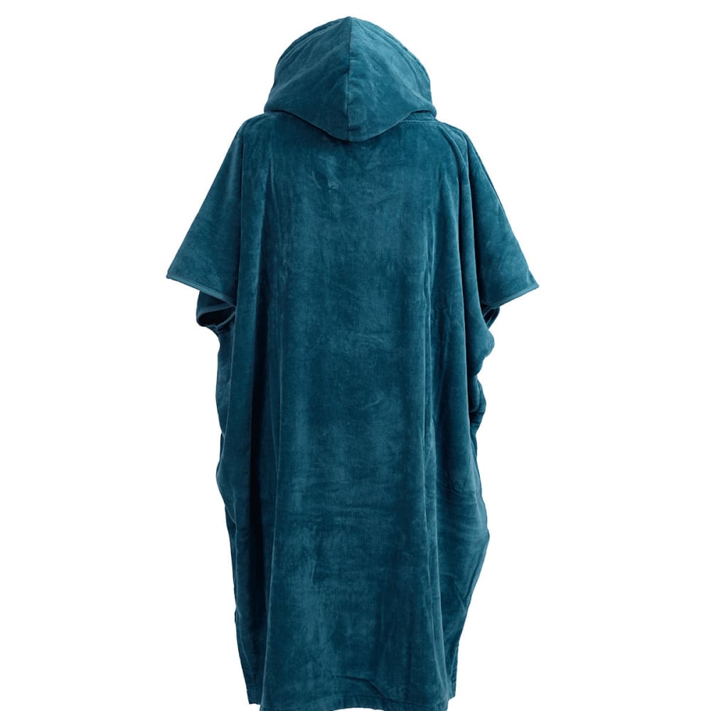 Poncho de plage adulte en coton velours Petrol L/XL