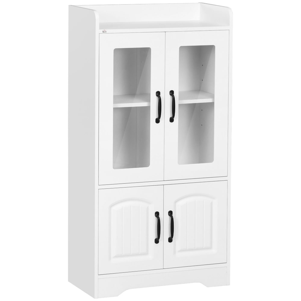 Vitrina de salón 60x30x116 cm blanco
