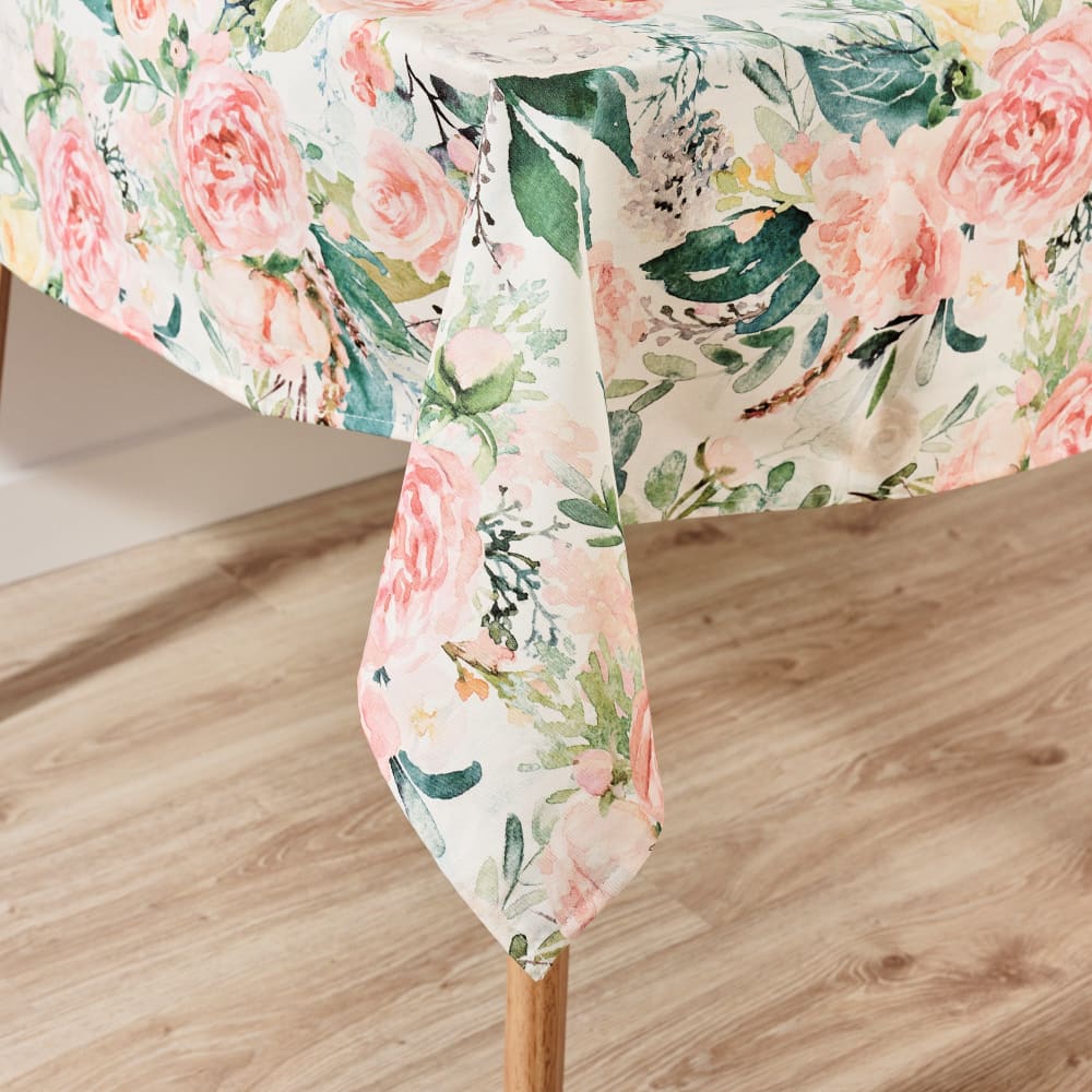 Mantel tacto tela 100% algodón multicolor 100x80 cm - Maisons du Monde