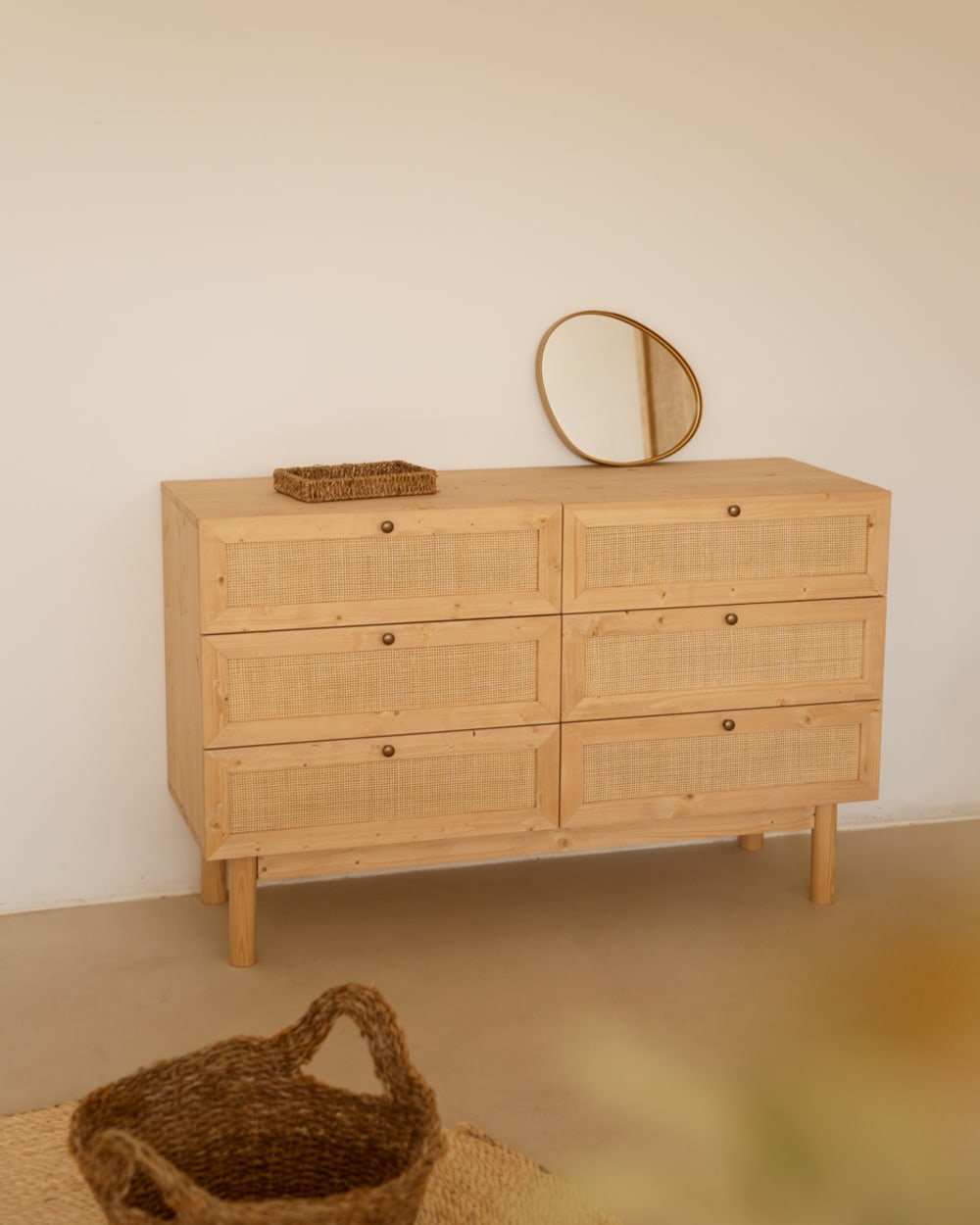 Kommode Aus Massivholz, 76x120cm - Maisons Du Monde