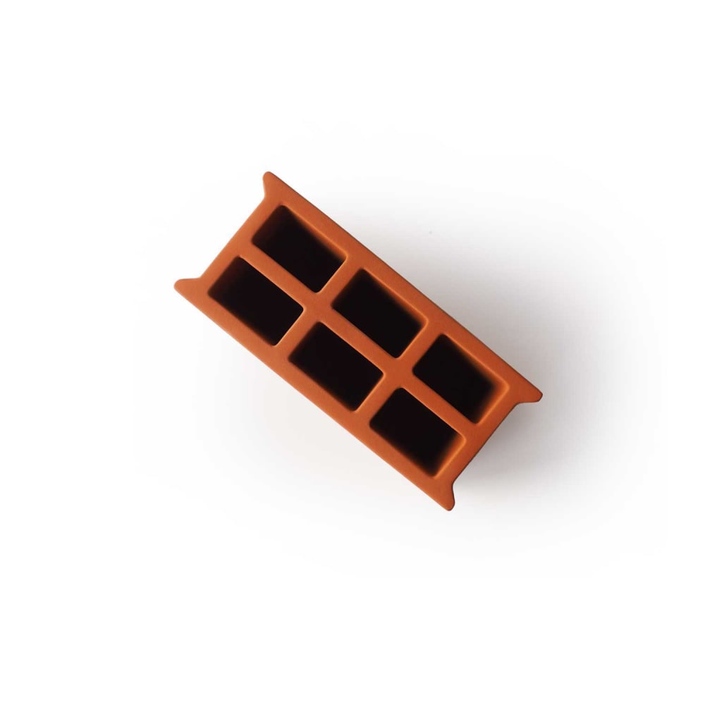 Pot à crayons en béton terracotta — vue 4