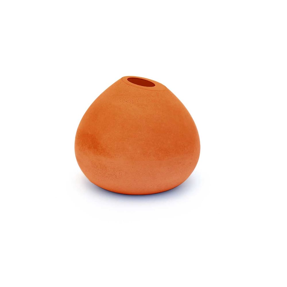 Soliflore en béton naturel terracotta