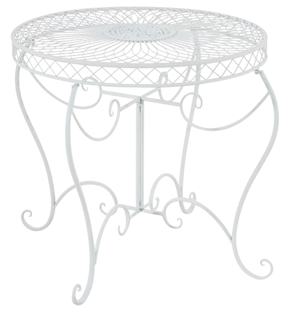 table de jardin avec - rond