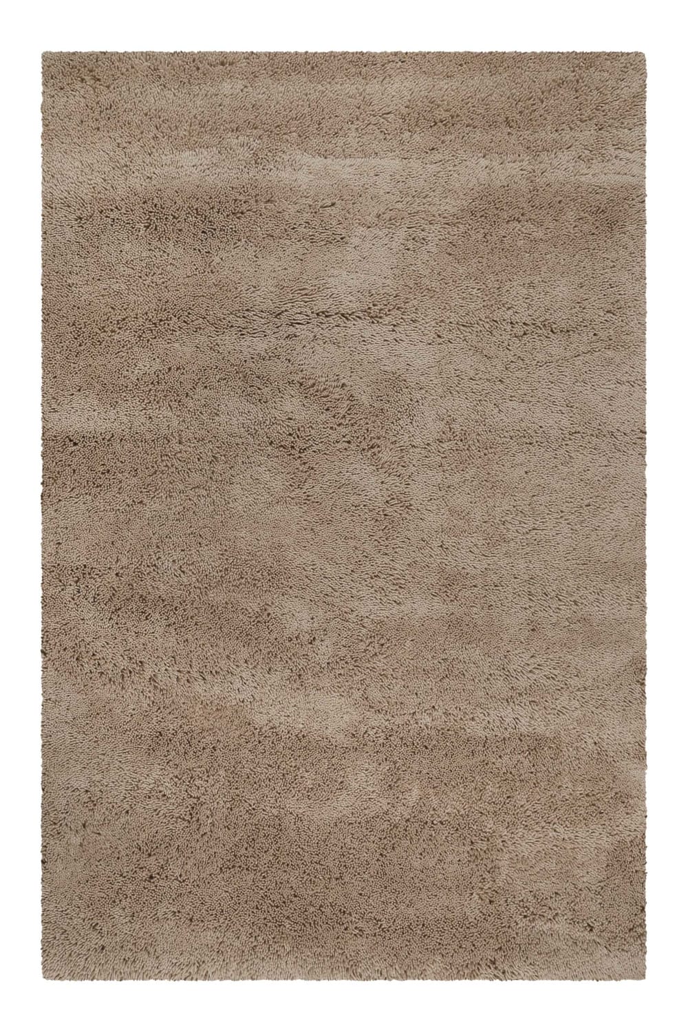 Tapis confort moelleux en laine, poils longs crème 120x180
